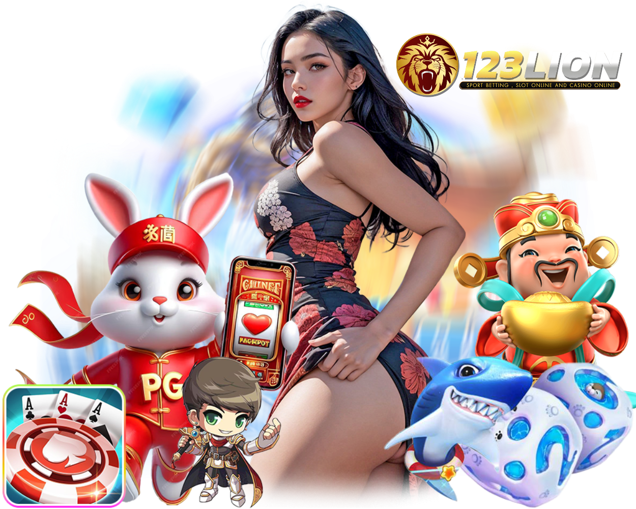 ทางเข้า 123LION สมาชิก
